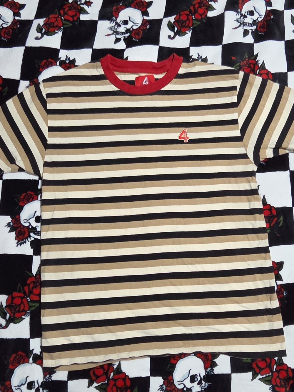4Hunnid YG Striped T-Shirt
